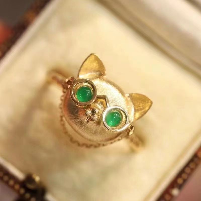 A2 Dr.cat cute cartoon ring