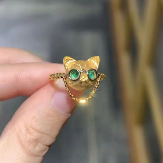A2  Dr.cat cute cartoon ring