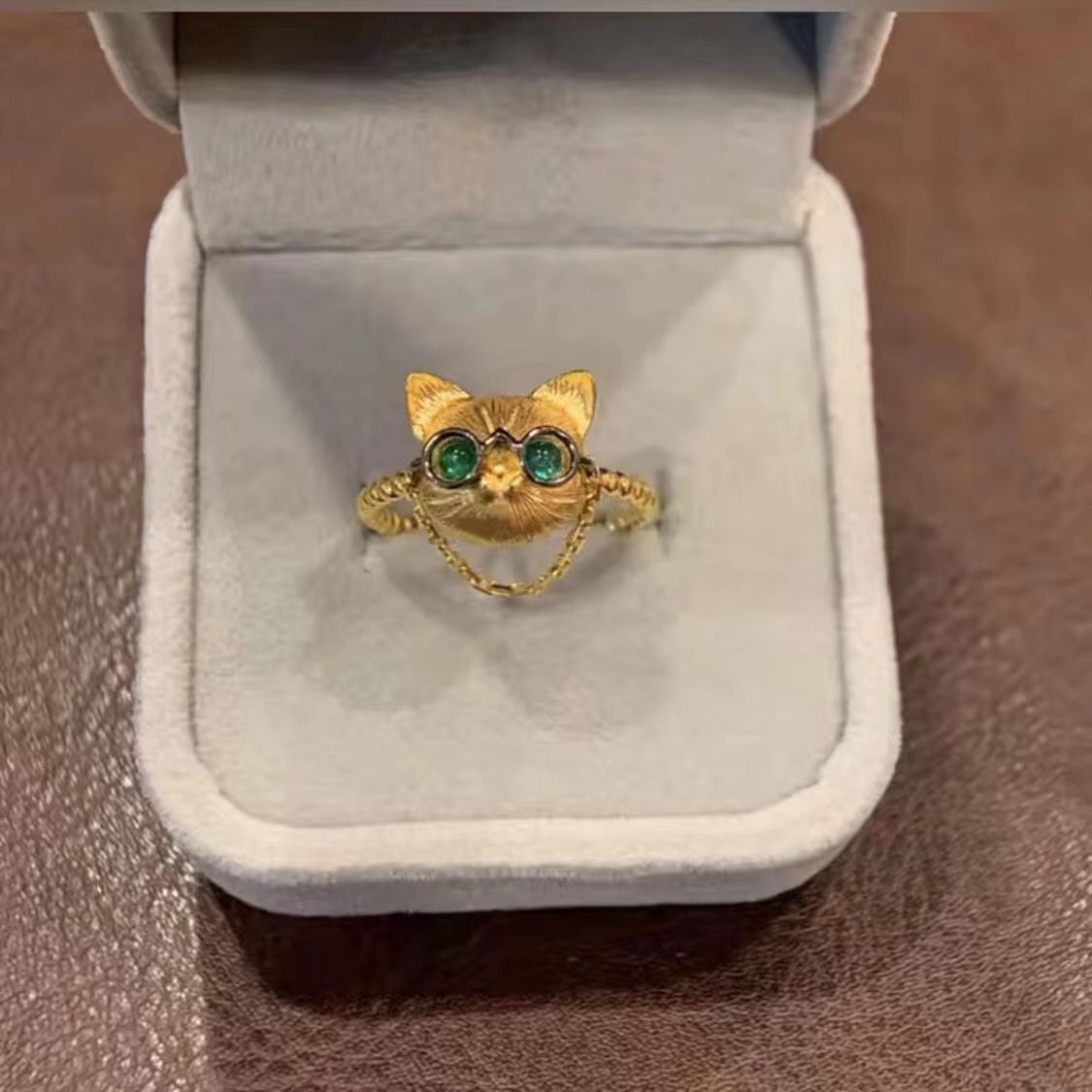 A2  Dr.cat cute cartoon ring