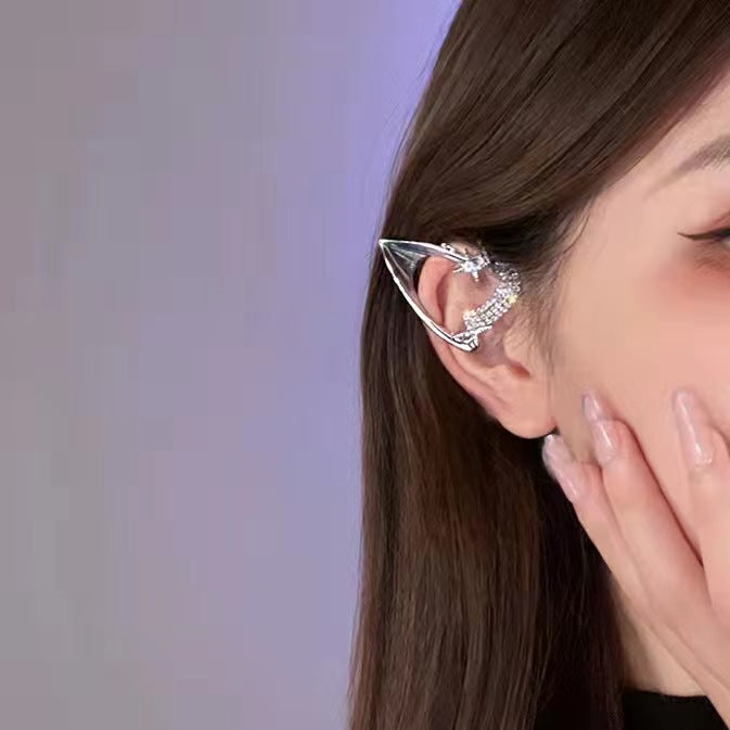 A36 Elf ear high class (no need ear hole) earring